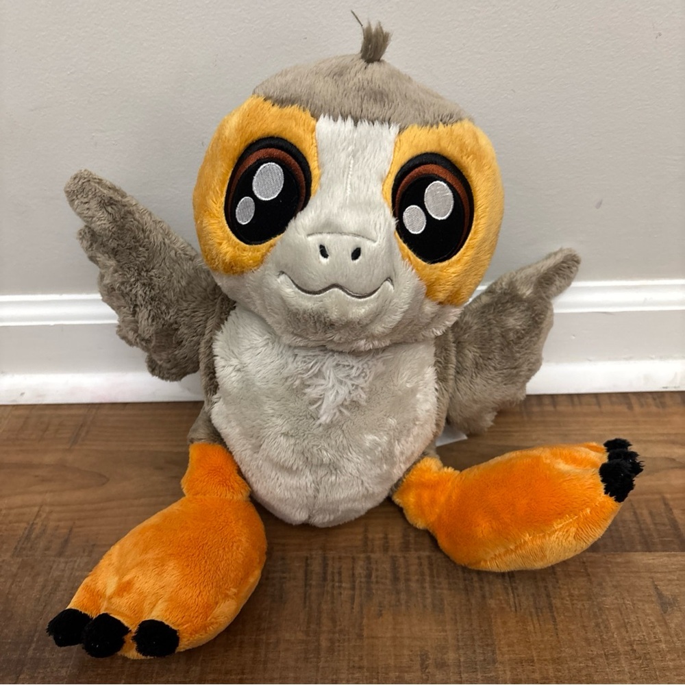 Disney Big Feet Star Wars Porg 10" Plush Stuffed Toy